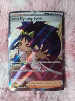 Iris's Fighting Spirit 180/159 SV09 Journey Together Ultra Rare Card Pokemon TCG - Image 1