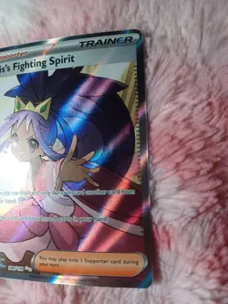 Iris's Fighting Spirit 180/159 SV09 Journey Together Ultra Rare Card Pokemon TCG - Image 3