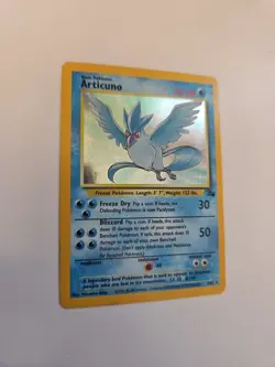 NM Articuno 2/62 - Holo Rare Card - Fossil - Pokemon TCG - Image 2