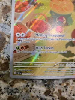 Pokemon TCG Appletun Holo Card 211/191 Sv08: Surging Sparks Illustration Rare - Image 5