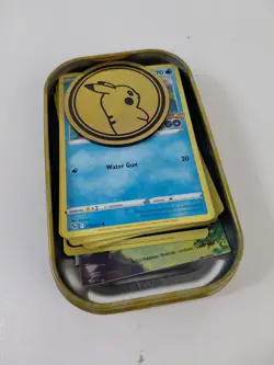 Pokemon GO TCG | 2 Mini Tins Featuring Eevee And Pikachu With Art Cards #234 - Image 4
