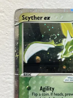 Pokemon TCG Scyther Ex 102/109 Holo Rare Ruby And Sapphire MP - Image 5
