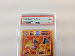 2016 Pokemon XY Charizard #11 Rev. Foil Evolutions PSA 9 MINT - Image 3