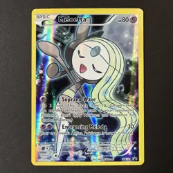 Pokemon TCG Meloetta XY120 Promo Holo - Image 1
