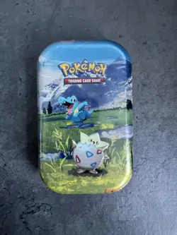 Pokemon Ascended Heroes Mini Tin - (Togepi & Totodile) - Sealed - Image 1