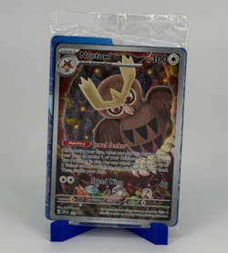 Pokemon Noctowl SVP EN 141 Sealed Promo Stellar Crown ETB Exclusive Card - Image 1