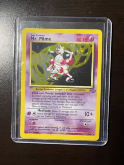Mr. Mime - 6/64 - Pokemon Jungle Unlimited Holo Rare Card WOTC LP+ - Image 3