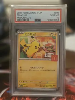 Pikachu - 020/M-P 020/M-P M-P Promotional Cards Regular (Japanese) - Image 1