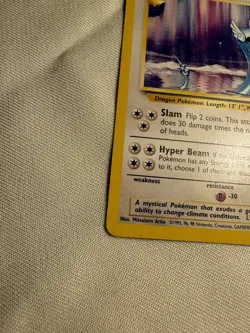 Pokemon 1999 Dragonair Base Set 18/102 rare Dragonir LP-EX WOTC vintage retro - Image 5