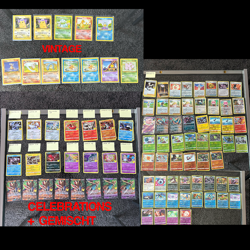 🔥 210 Pokemon Karten HOLO Sammlung – Celebrations, Vintage & Gemischt - Image 1
