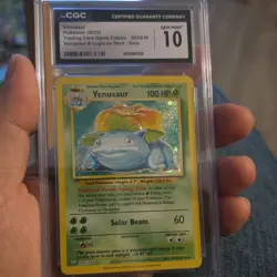 Pokemon TCG Venusaur 003/034 Classic Collection Holo CGC 10 100 HP - Image 1