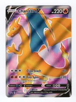 Charizard V SWSH050 Sword & Shield Champions Path ETB Pokemon Promo Card Holo NM - Image 1