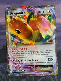 Dragonite EX 72/108 Pokemon Evolutions Rare EX Near Mint Card NM 1 - Image 1