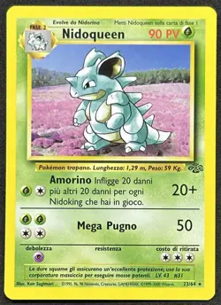POKEMON~NIDOQUEEN~23/64~JUNGLE~ITA~NM - Image 1