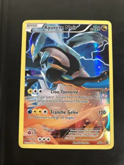 KYUREM NOIR FULL ART - POKEMON XY80 PROMO XY EXCELLENT ETAT VERSION FRANCAISE - Image 1