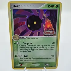 Pokemon Lileep 52/108 Reverse Holo Power Keepers 2007 Stage 1 80 HP Common TCG - Image 1