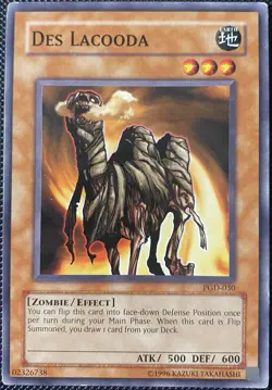 Des Lacooda PGD-030 Pharaonic Guardian Unlimited Edition - Yugioh Card - Image 1