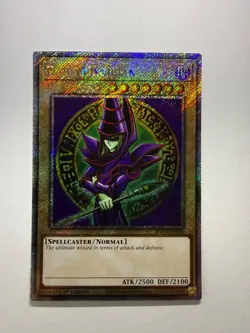 Yugioh - Dark Magician - Platinum Secret - 1st - RA03-EN080 - NM - Image 1