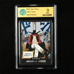 CCG 9 Mint 2025 One Piece JPN Don!! Card Dracule Mihawk - Image 1