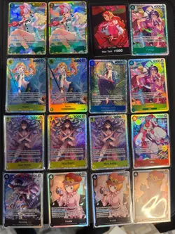 ONE PIECE CCG EB03 PLAYABLE SR LOT WITH NAMI EB03-053 ENGLISH SR FOIL CARD NM - Image 1