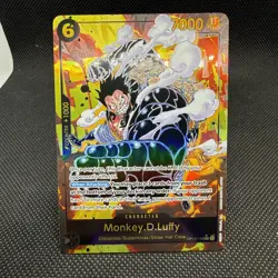 ***FOIL Monkey D Luffy OP10-118-V2 Parallel*** One Piece Kid Icarus - Image 1