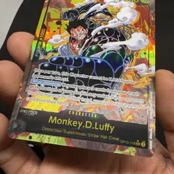 ***FOIL Monkey D Luffy OP10-118-V2 Parallel*** One Piece Kid Icarus - Image 4