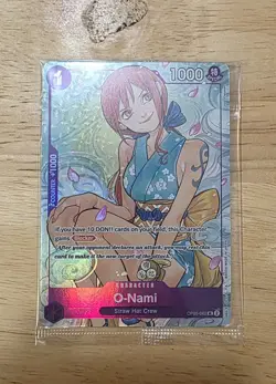 One Piece O-Nami OP05-062 Illustration Box Promo Volume 1 English SEALED! - Image 1