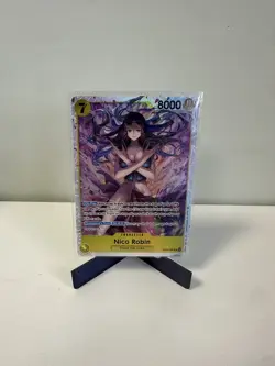 One Piece TCG Nico Robin ENGLISH EB03-055 HEROINES SR NM - Image 1