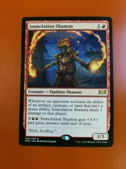 1x Immolation Shaman | Ravnica Allegiance | MTG Magic Cards - Image 3