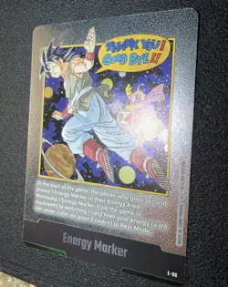 Goku Energy Marker E-90 Silver Manga Booster 02 Dragon Ball Card English Goku - Image 2