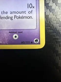 Pokemon TCG Ralts Card 60/101 Dragon Frontiers Stamped Reverse Holo LP - Image 3