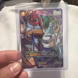Zarbon FB05-074 1st Anniversary Promo Alt Art Dragon Ball Card Fusion World - Image 1