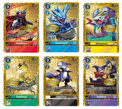 Digimon Championship 2023 Gold Card Set Promo Brand New/Sealed - Image 1