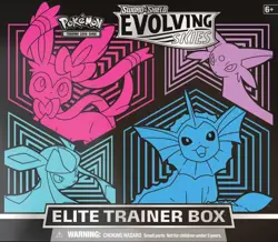 Evolving Skies Booster Box & Packs + V, Vmax Eeveelutions & Eevee Heroes Cards - Image 3