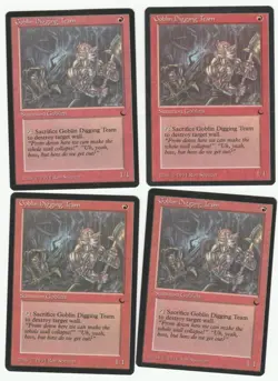 The Dark MTG Goblin Digging Team X4 Magic - Image 1
