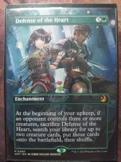 Defense of the Heart (Anime Borderless) Wilds of Eldraine: Enchanting Tales Reg - Image 1