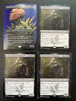 MTG- K'rrik, Son of Yawgmoth x4 - MH3 (One is FOIL) - Image 1