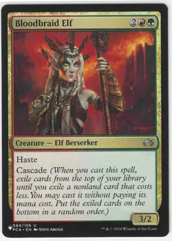 MTG Magic the Gathering Bloodbraid Elf The List Reprints Regular - Image 1