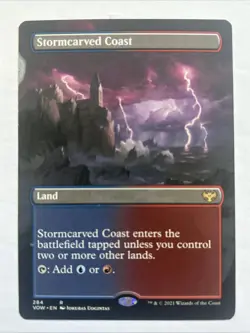 Stormcarved Coast (Borderless) Innistrad: Crimson Vow Regular - Image 1