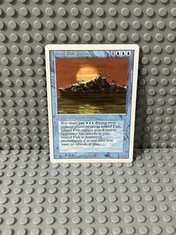 Magic the Gathering | Revised Edition | Island Fish Jasconius | LP U MP - Image 1