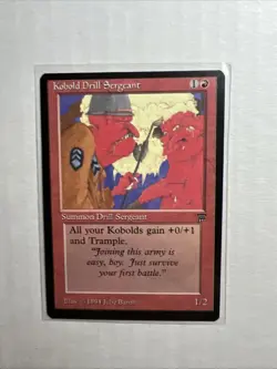 MTG Legends Kobold Drill Sergeant M/NM 1994 - Image 1