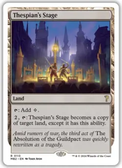 Thespian's Stage (MB2) Mystery Booster 2 - NM - Image 1