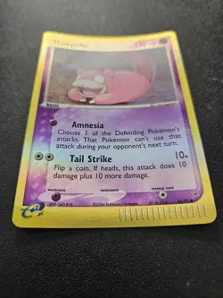 Pokemon EX Team Magma vs Team Aqua Slowpoke Reverse Holo 45/95 EXC-NEAR MINT - Image 2