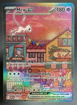 2023 Pokemon Scarlet & Violet Black Star Promos Mew ex #053 - Image 1