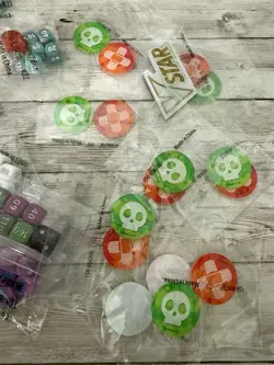 Pokemon Accessories Dice, Coins, Markers Lot - Image 4