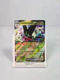 Meowscarada ex SVP 033 Black Star Promo Ultra Rare Holo Pokemon - Image 1
