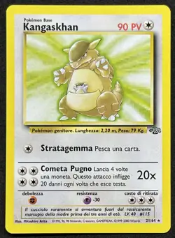 POKEMON~KANGASKHAN~21/64~JUNGLE~ITA~NM - Image 1