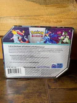 Pokemon TCG: Paldea Partners Tin, Meowscarada (factory sealed) - Image 2
