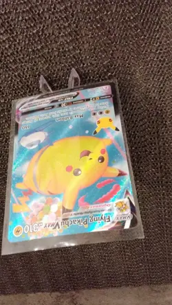 Pokemon Flying Pikachu VMAX Ultra Rare Full Art Holo 007/025 Celebrations 310 HP - Image 4