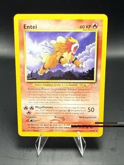 Pokemon Entei Neo Revelation Non-Holo Rare German Pokemon 17/64 - Image 2